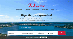 Desktop Screenshot of firstcamp.se